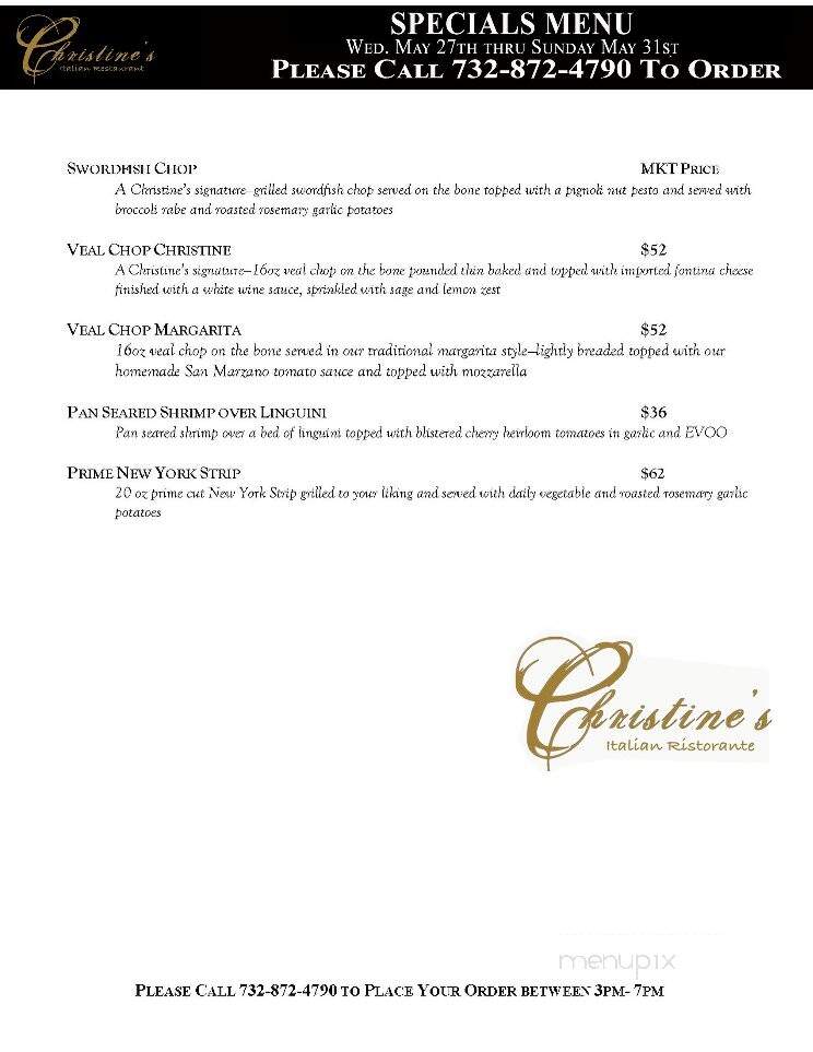 Christines Italian - Atlantic Highlands, NJ