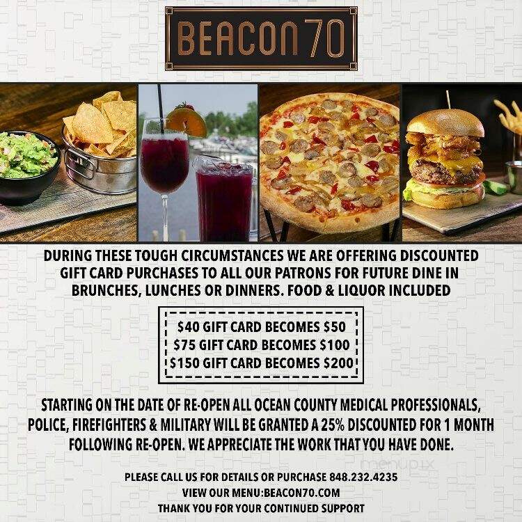 Beacon 70 Restaurant - Brick, NJ