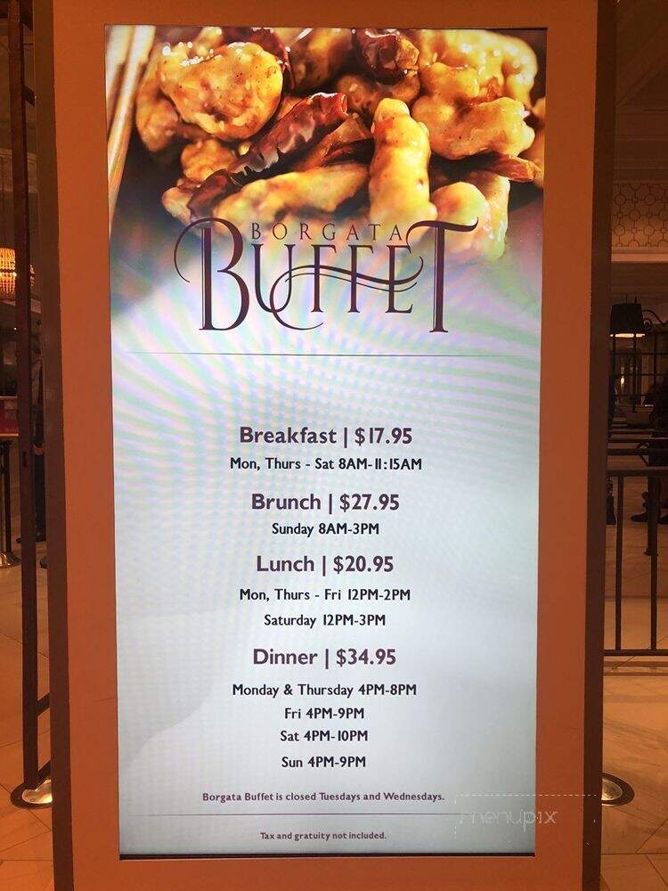 Borgata Buffet - Atlantic City, NJ