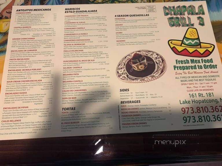 Chapala Grill 3 - Jefferson, NJ