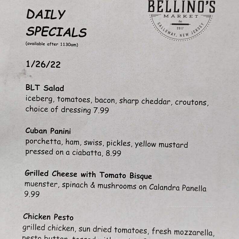 Bellino's Market - Galloway, NJ