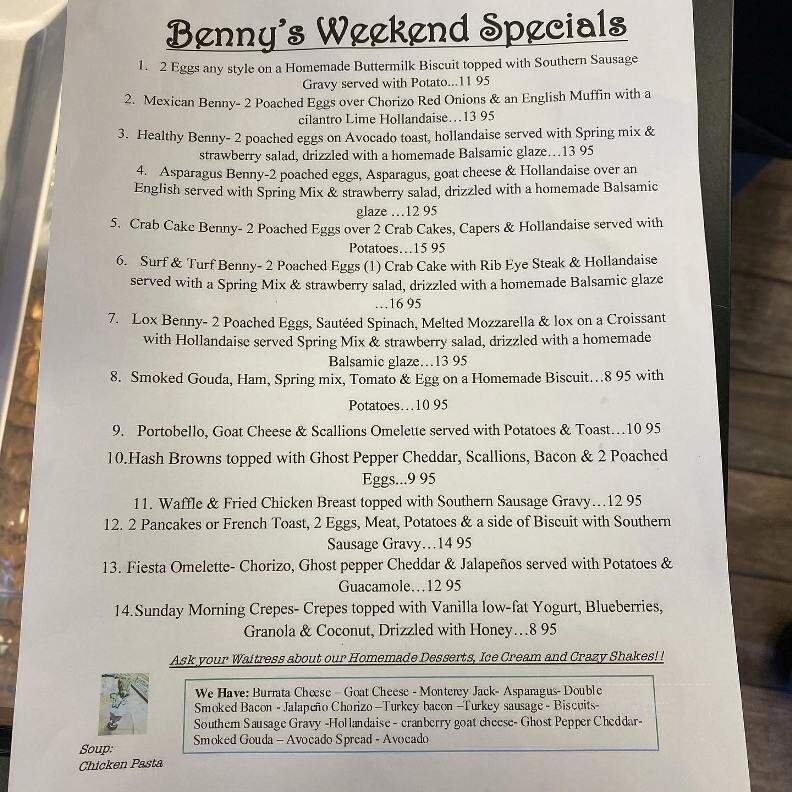 Benny's Luncheonette - Fair Lawn, NJ