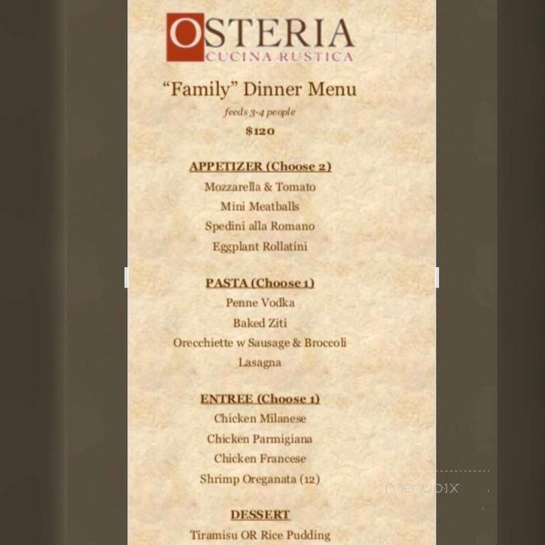 Osteria Cucina Rustica - Marlboro, NJ