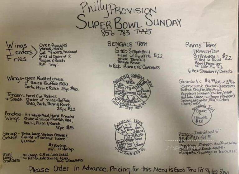 Philadelphia Provision - Stratford, NJ