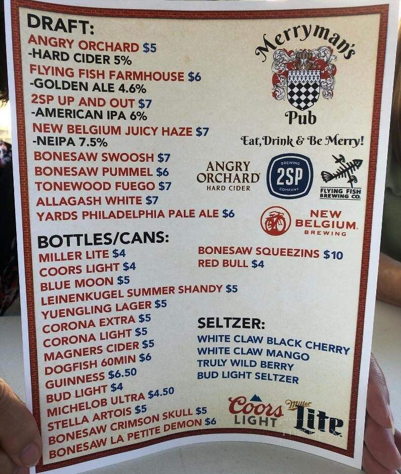 Merryman's Pub - Pitman, NJ