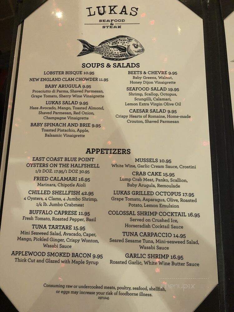 Lukas' Seafood & Grille - Warren, NJ