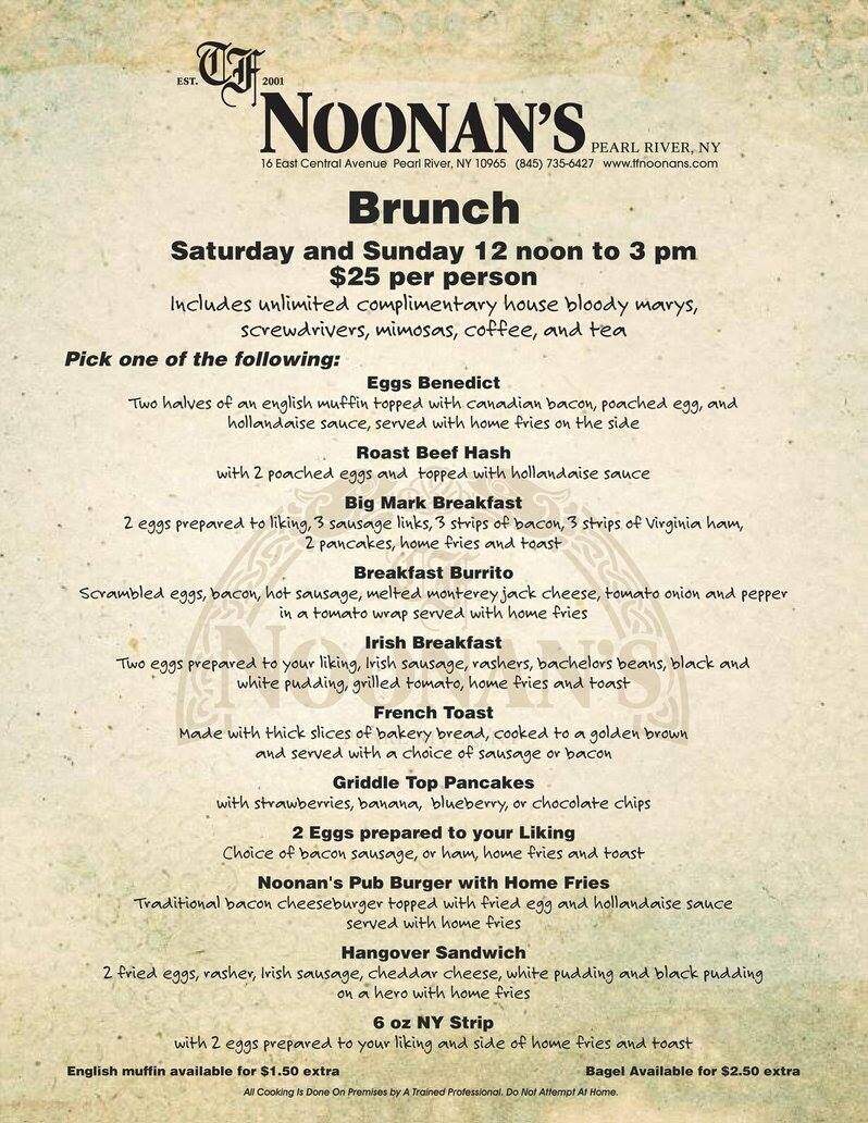 T F Noonan's - Pearl River, NY