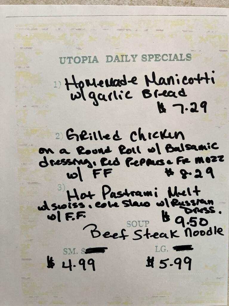 Utopia Deli & Cafe - Hewitt, NJ