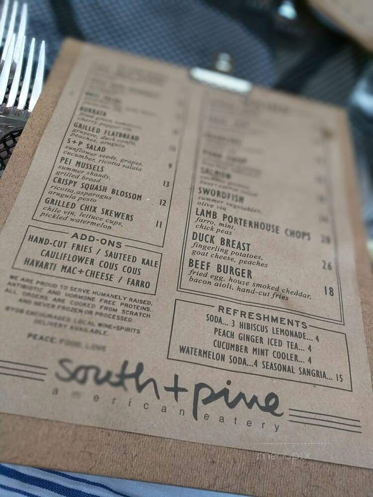 South + Pine American Eatery - Morristown, NJ