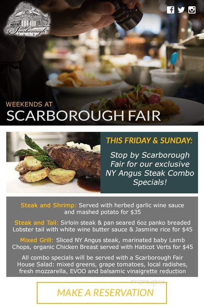 Scarborough Fair Restaurant - Sea Girt, NJ