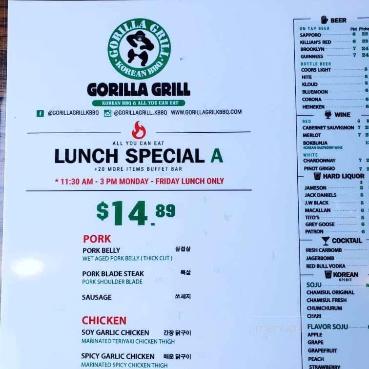 Gorilla Grill - Cliffside Park, NJ