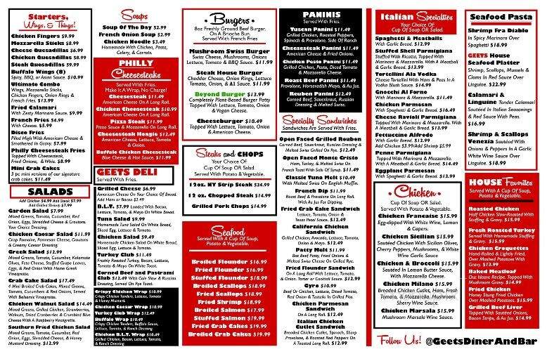 Geet's Diner - Williamstown, NJ