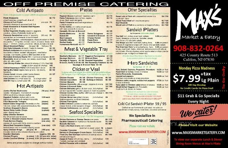 Max's Market & Eatery - Califon, NJ