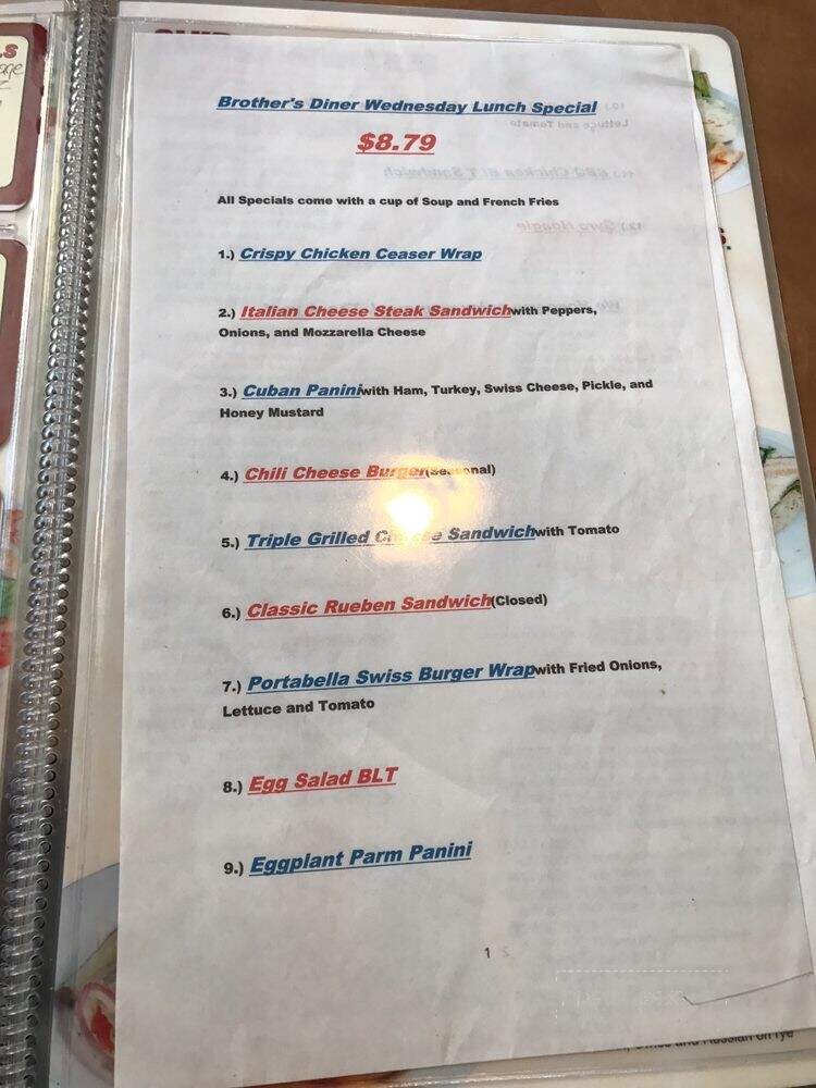 Brothers Diner - Browns Mills, NJ