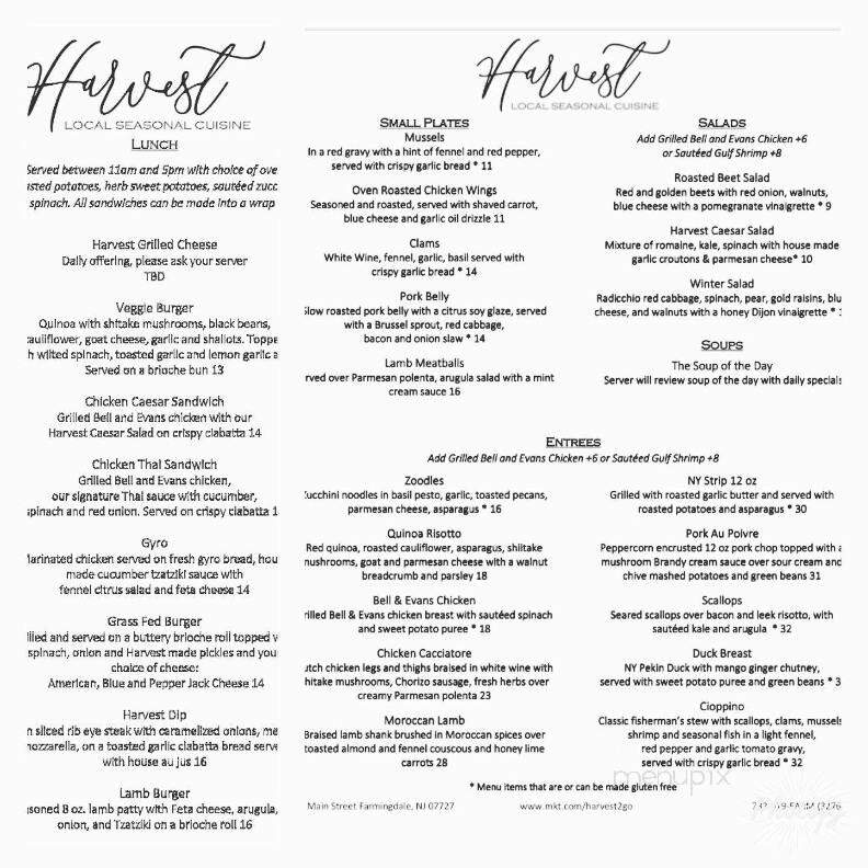 Harvest Restaurant - Farmingdale, NJ