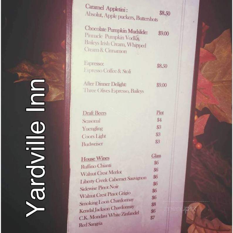 Yardville Inn Restaurant & Tavern - Trenton, NJ