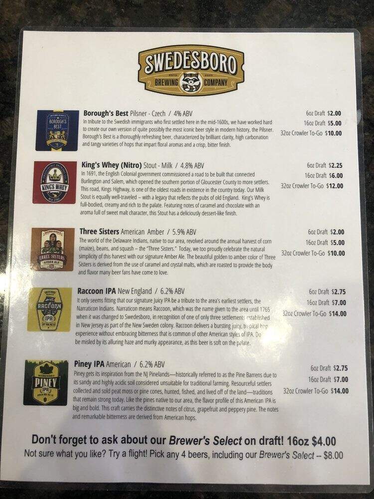 Swedesboro Brewing Company - Swedesboro, NJ