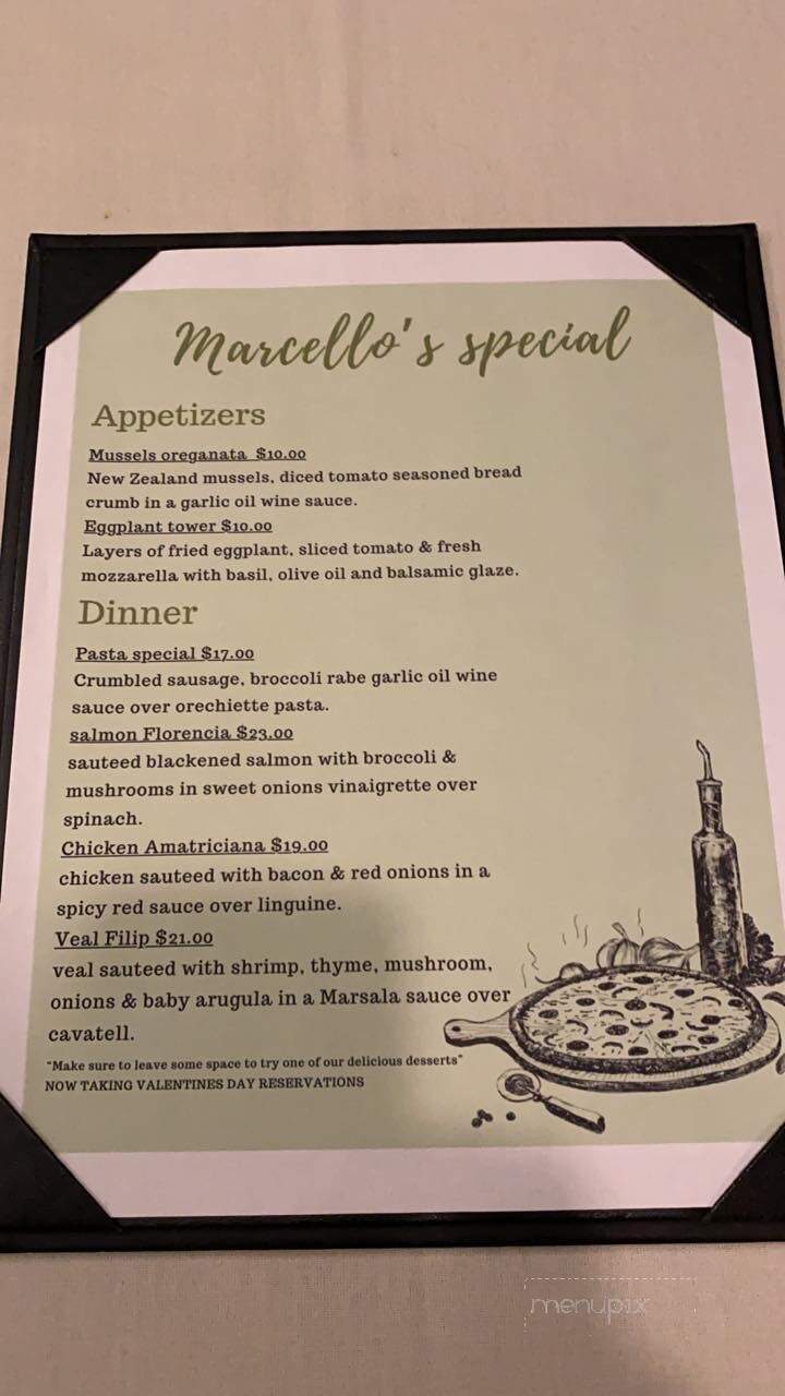 Marcello's Restaurant - Hammonton, NJ