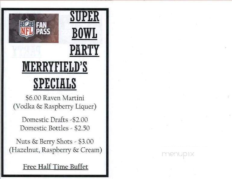 Merryfield's Bar & Lounge - Oaklyn, NJ