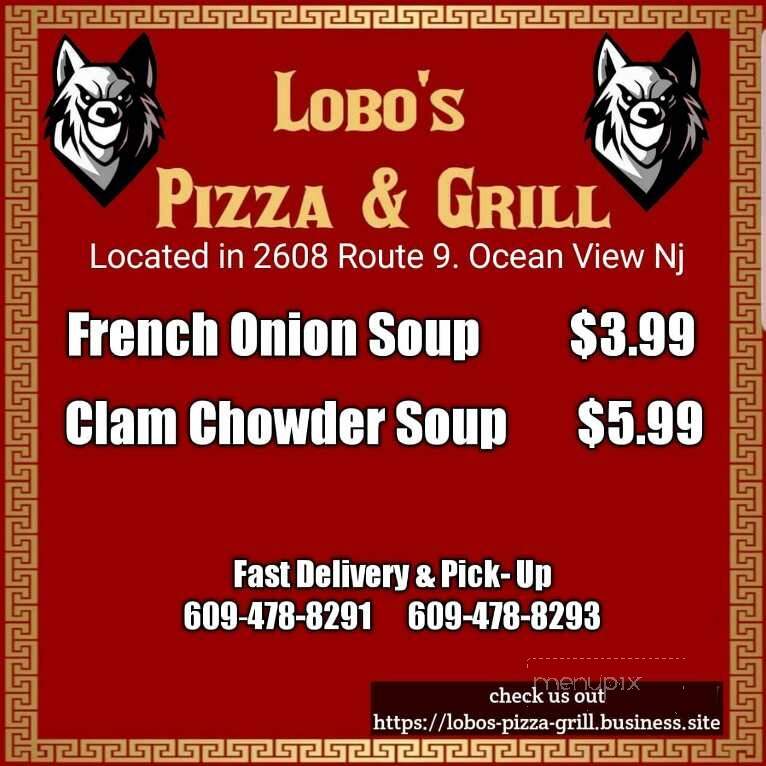 Lobo's Pizza & Grill - Ocean View, NJ