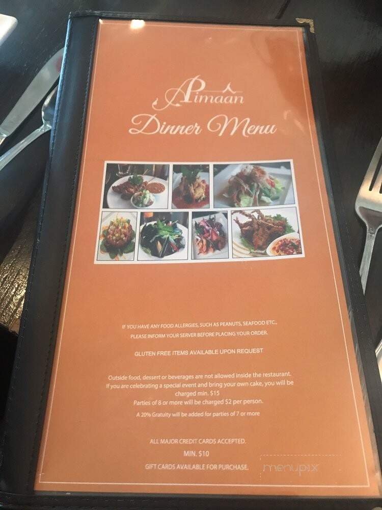 Pimaan Thai Restaurant - Emerson, NJ