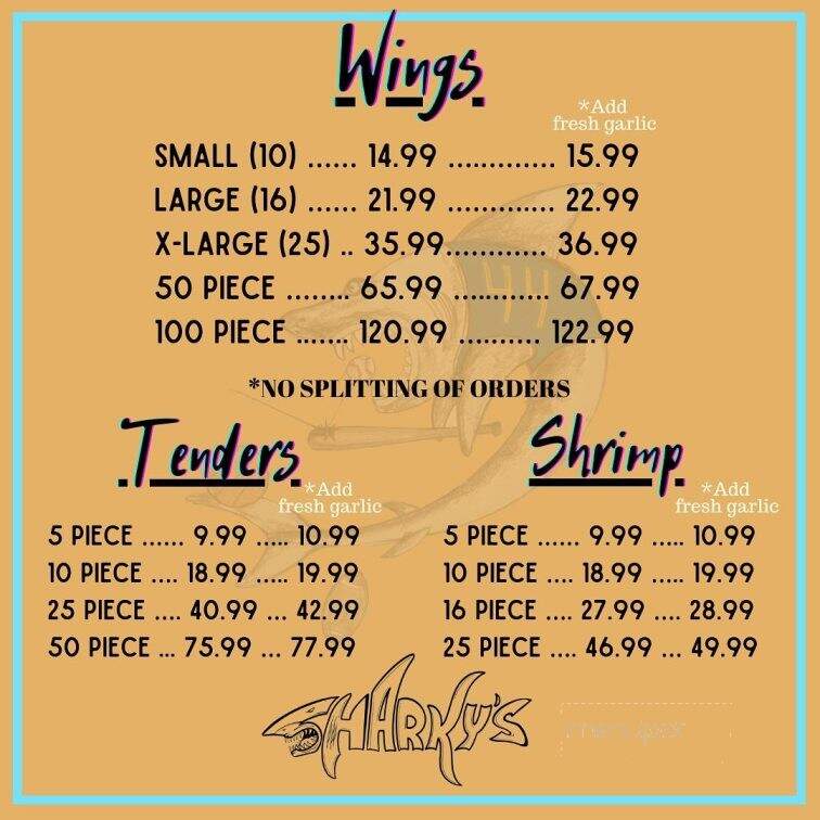 Sharky's Wings & Raw Bar - Clifton, NJ