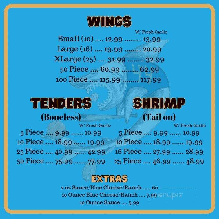 Sharky's Wings & Raw Bar - Clifton, NJ