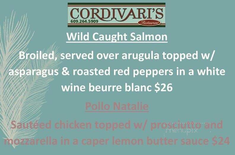 Cordivari's Restaurant - Brigantine, NJ