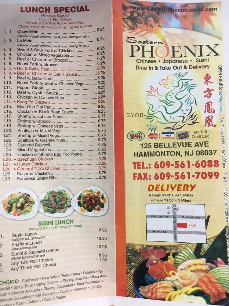 Eastern Phoenix Restaurant - Hammonton, NJ