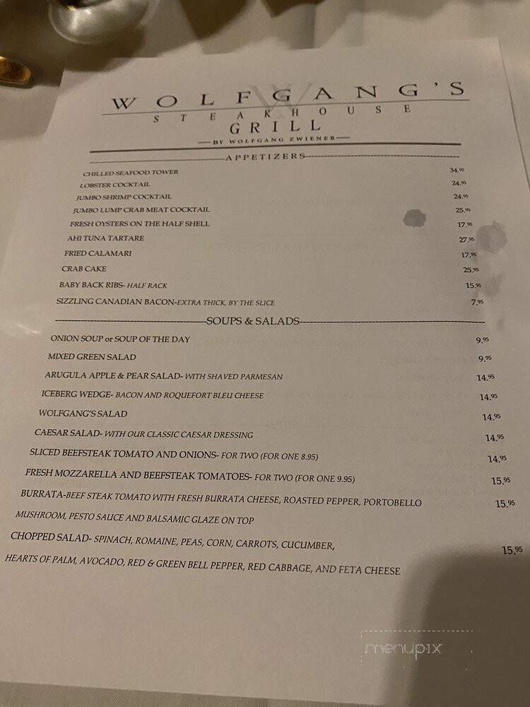 Wolfgang's Steakhouse Grill - Somerville, NJ