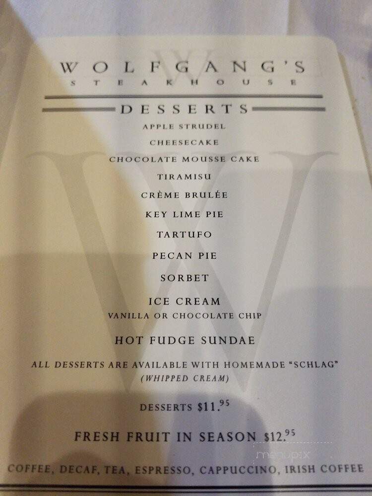 Wolfgang's Steakhouse Grill - Somerville, NJ