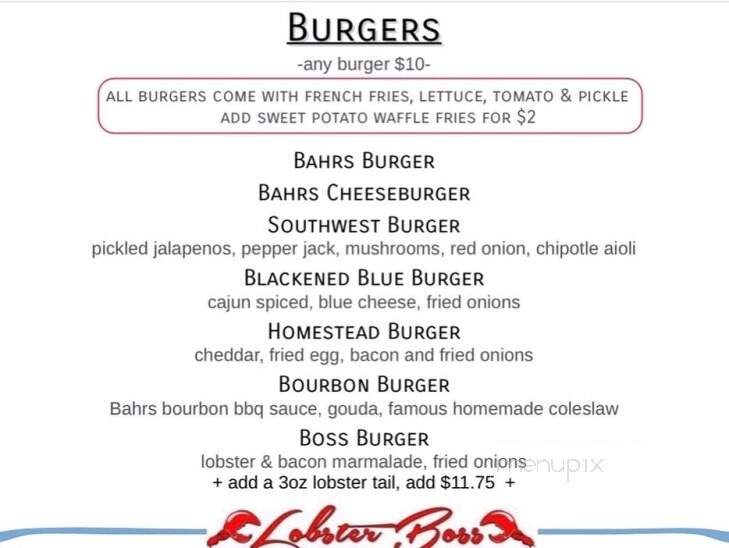 Bahrs Landing Restaurant - Highlands, NJ