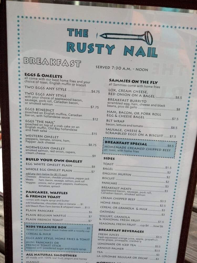 Rusty Nail Bar & Grill - North Cape May, NJ