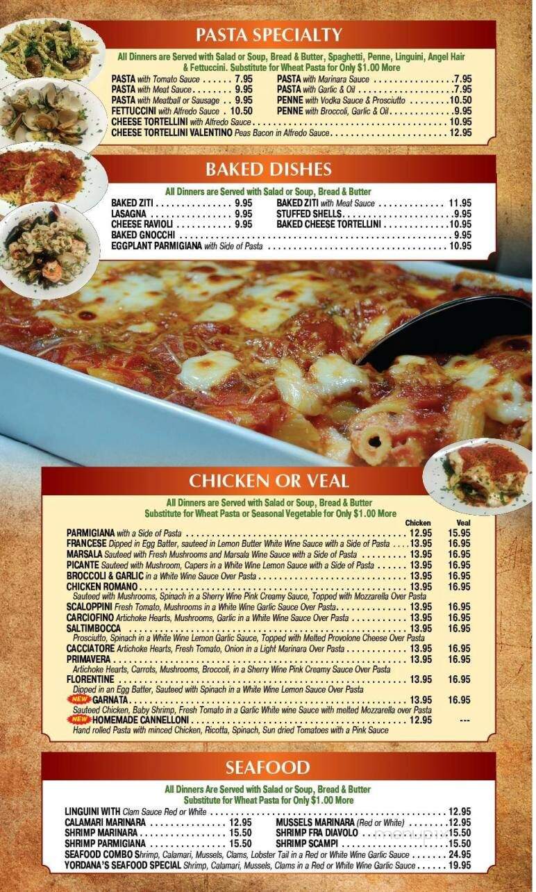 Yordana's Pizza & Pasta - Wrightstown, NJ