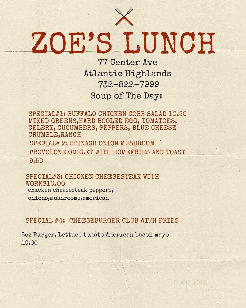 Zoe's Vintage Kitchen Inc - Atlantic Highlands, NJ