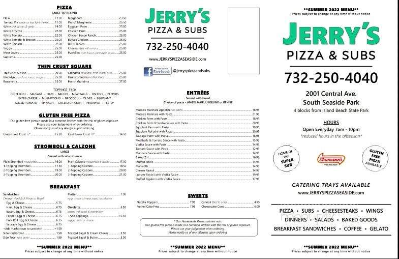 Jerry's Deli & Pizza - South Seaside Park, NJ