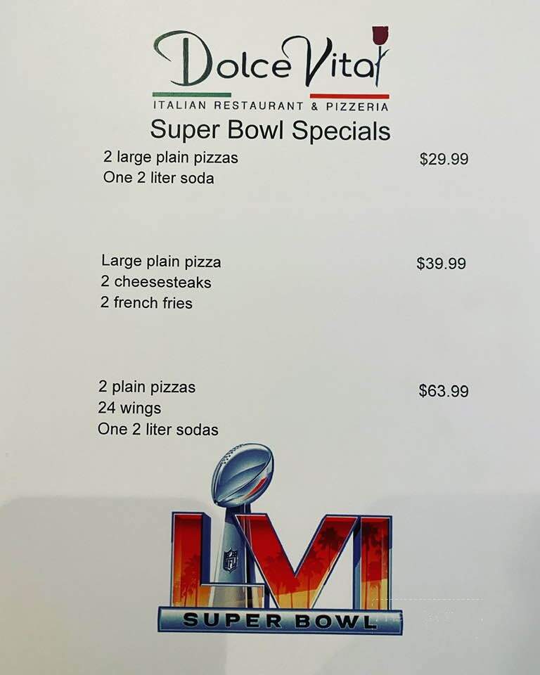 Dolce Vita Italian Restaurant & Pizzeria - Vineland, NJ