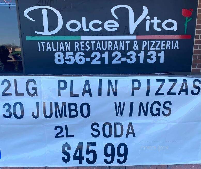 Dolce Vita Italian Restaurant & Pizzeria - Vineland, NJ