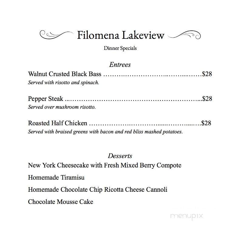 Filomena's Lakeview - Deptford, NJ