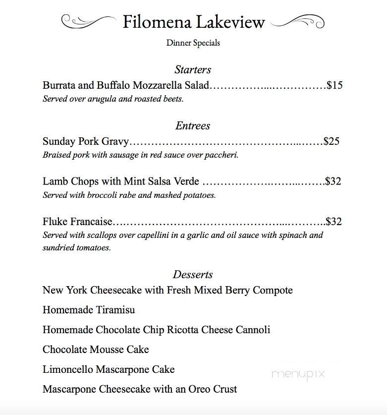 Filomena's Lakeview - Deptford, NJ