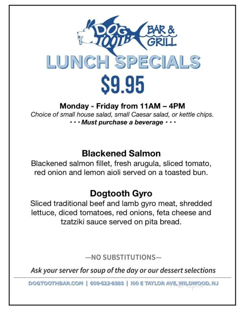 Dog Tooth Bar & Grill - Wildwood, NJ