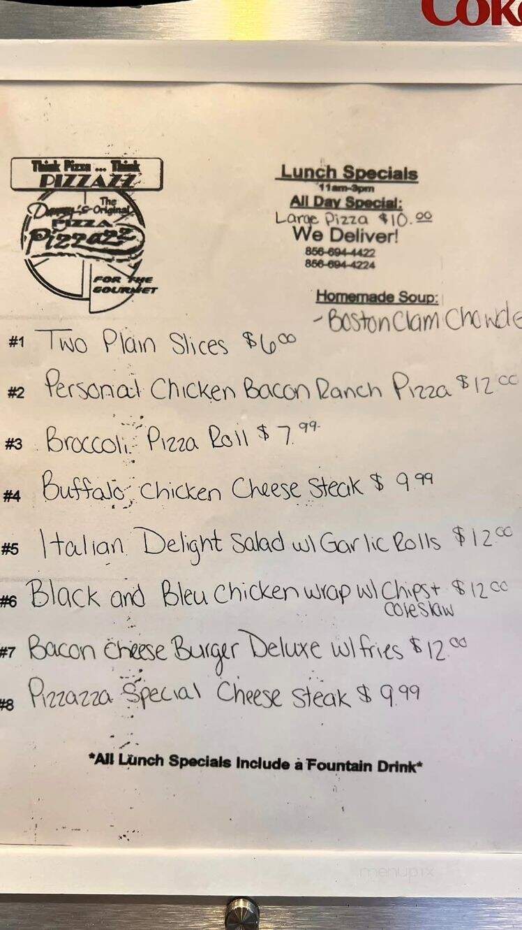 Danny's Pizza Pizzazz - Franklinville, NJ