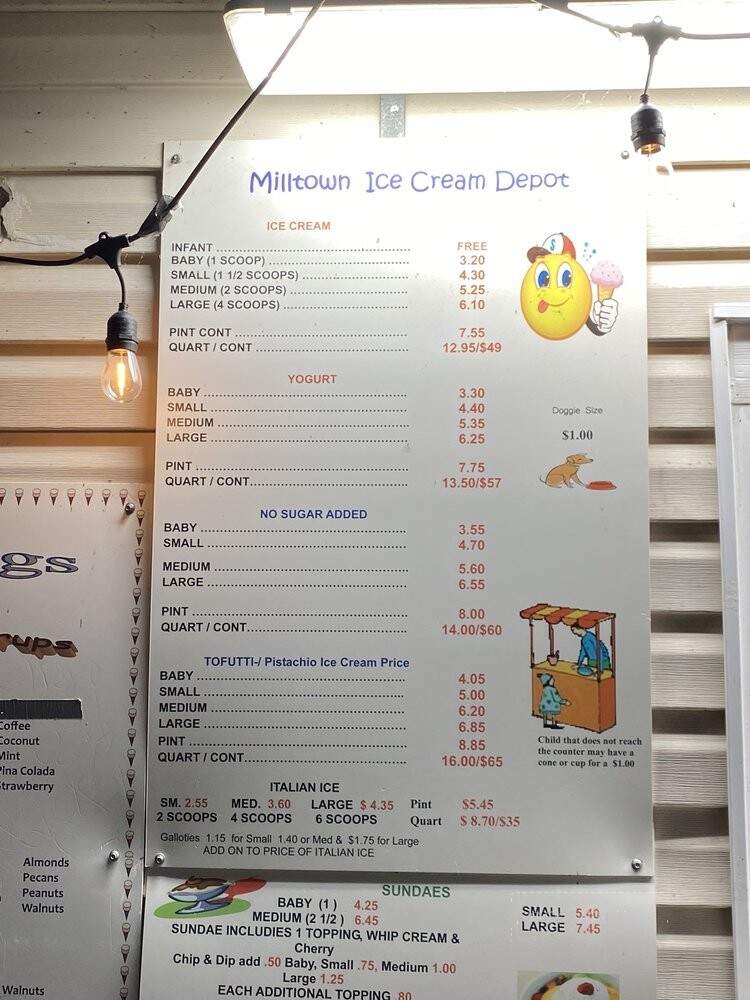 Milltown Ice Cream Depot - Milltown, NJ