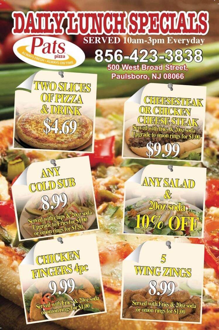 Pat's Pizzeria - Paulsboro, NJ