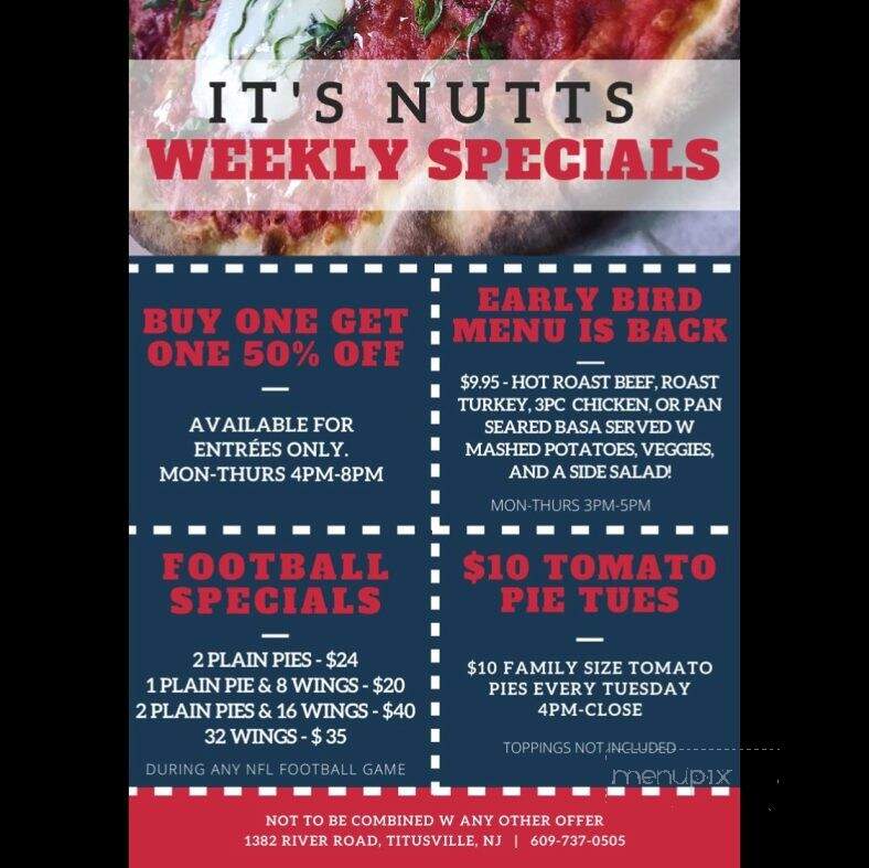 It's Nutts Restaurant - Titusville, NJ