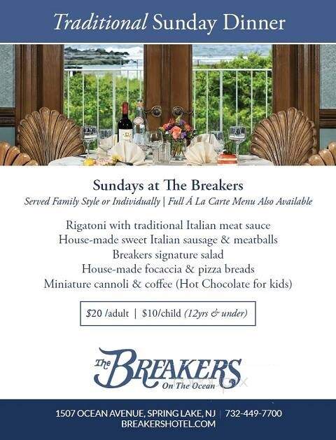 Breakers Hotel & Restaurant - Spring Lake, NJ