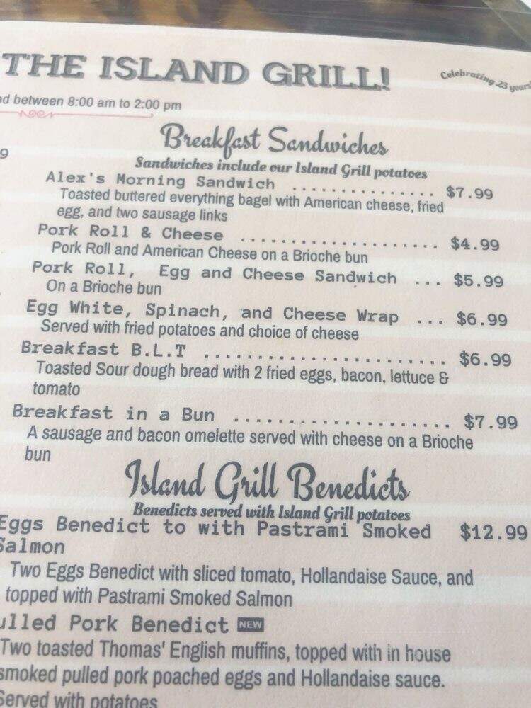 Island Grill - Ocean City, NJ