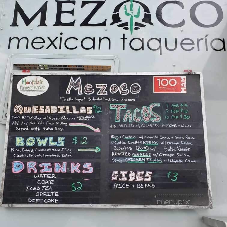 Mezoco Taco Truck - Montclair, NJ