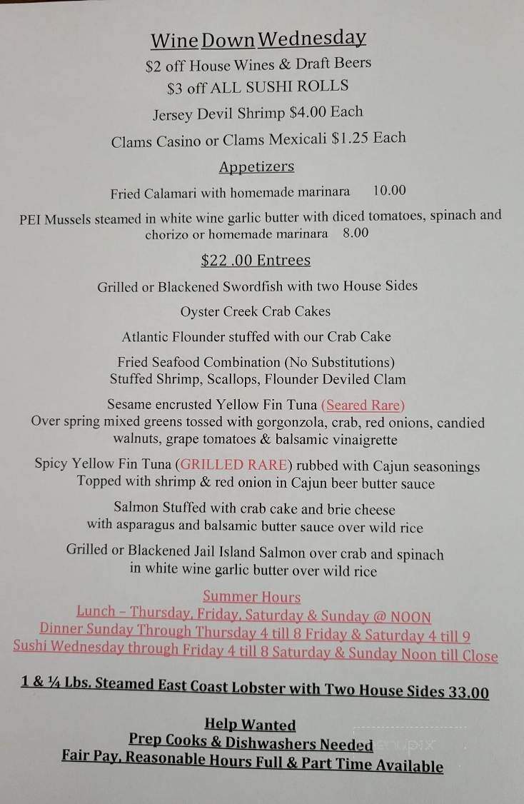 Oyster Creek Inn Inc - Leeds Point, NJ