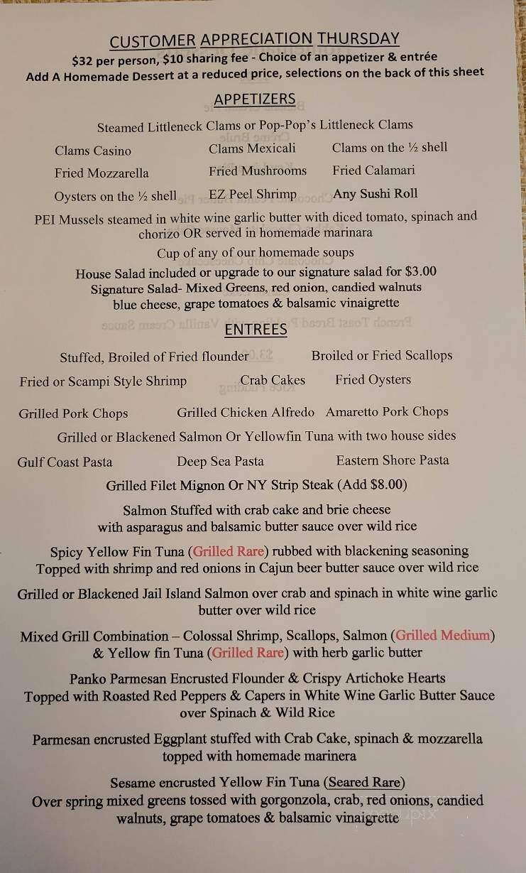 Oyster Creek Inn Inc - Leeds Point, NJ